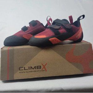 Climb X Red Point NLV - Red - 2020 Women's Rock Climbing/Bouldering Shoe 7